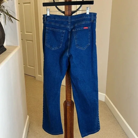 Not Your Daughter's Jeans‎ (NYDJ)  Tummy Tuck Jeans Size 14 - Picture 9 of 12